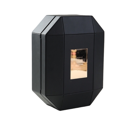 مستطيل زجاجة النبيذ الأحمر هدية مربع شعار مخصص 35.2x27x11.5cm