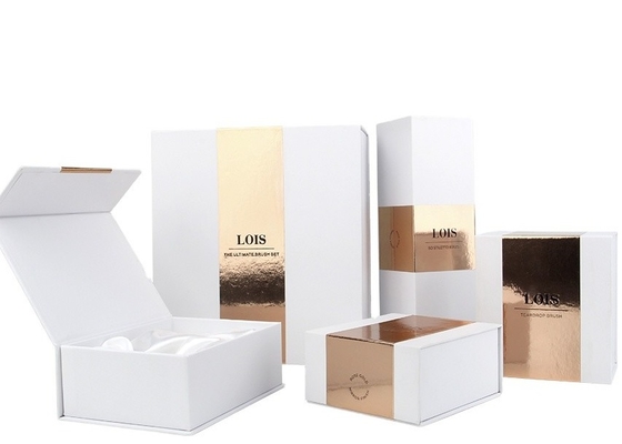 سعر جيد Hot Stamp Foil Luxury Cosmetic Box Pantone Color Eco Paper Card Box Box الانترنت